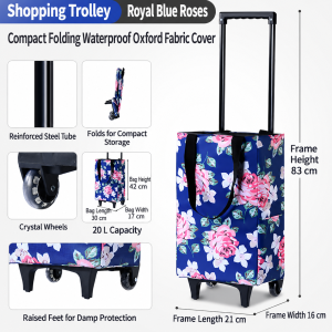 Double Insulation Trolley Shopping Bag WB-08